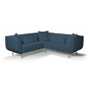 Dekoria Poťah na sedačku rohovú Stromstad 3+2, modrá, Poťah na sedačku Stromstad rohová 3+2, Etna, 705-30