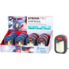 Svietidlo Strend Pro Worklight, prívesok, LED 200 lm, magnet, s klipsou, červená/modrá, 3x AAA, Sell