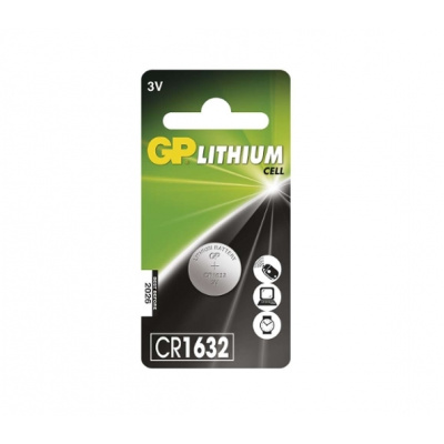 Batéria GP líthiová gombíková CR1632, 1ks/ Blister