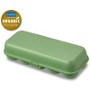 Koziol Úložný box na vajíčka EGGS TO GO listová zelená 28 cm 10 vajec