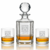 Dekorant Whisky set s monogramom Blank 1+2