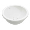 Villeroy & Boch Loop&Friends - Umývadlo zápustné, priemer 45 cm, s prepadom, alpská biela 4A600001