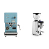 Profitec GO, blue + Rocket Espresso FAUSTO 2.1, chrome