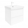 Swiss aqua technologies Koupelnová skříňka s umyvadlem SAT B-Way 59x50x45 cm bílá lesk BWAY260WU1BBI