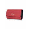 Peňaženka - Nobo Peňaženka Ekologická koža Red Npur-N0141-C005-Women's Product (Nobo červená peňaženka s klapkou)