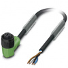 PHOENIX Kabel SAC-4P- 5,0-PUR/M12FR P