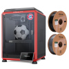 Creality 3D K1C 3D tlačiareň/AI kamera/600 mm/s rýchlosť tlače, možno tlačiť spotrebný materiál z uhlíkových vlákien, K1C Bayern Munich Edition, červené + 1KG čierneho vysokorýchlostného PLA vlákna +
