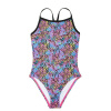 Slazenger Thin Strap One Piece Swimsuit Juniors Multi 11-12 rokov