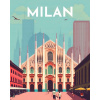 CUKROVÁ TLAČ Opłatek na Tort Cukrová hmota Milan Taliansko Akvarel + MENO