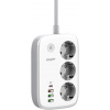 Energizer SMART POWER LIST S Wi-Fi A APP 3x SCHUKO 3x USB-A 1x USB-C 2500W 10A KÁBEL 2M