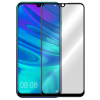 Honor 10 Lite, 20 Lite , P smart 2019 5D+ tvrzené sklo černé / silnejší lepidlo