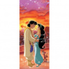 Dverová fototapeta - FT2294 - Aladin a Jasmine - Disney 91cm x 211cm - Vliesová fototapeta