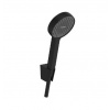 Hansgrohe Activera Select S - Set sprchovej hlavice, držiaka a hadice, 2 prúdy, EcoSmart, matná čierna 28052670