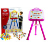 LEAN TOYS Magnetická tabuľa - ružová