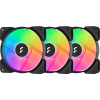 Fractal Design Aspect 12 RGB PWM Black Frame 3-pack FD-F-AS1-1207