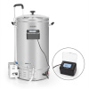Klarstein Brauheld Pro, sladový kotol, 45 l, 3300 W, 30 – 100 °C, obehové čerpadlo, nehrdzavejúca oceľ (BRD3-Brauheld-Pro45)