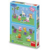 Dino Peppa Pig a priatelia 2x48