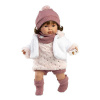 Llorens 42162 Carla – reálna bábika so zvukmi a mäkkým látkovým telom – 42 cm 8426265421626