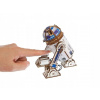 Puzzle 3D Ugears R2-D2 Star Wars, 315 dielikov, drevené