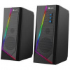 Reproduktory C-Tech SPK-17, 2.0, RGB (SPK-17) čierne