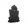 neuvedená Štít umývadla L/01-L 405x535mm, cast iron, black