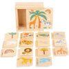 Pexeso Small Foot Safari 28 ks (4020972116963)