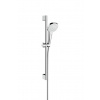 Hansgrohe Croma Select E Sprchová súprava 1jet 0,65 m, biela/chróm 26584400-HG