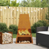 zahrada-XL Ohnisko Hnedá 60 x 35 x 100 cm 858939