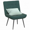VidaXL Relaxačné kreslo Tmavo zelená 64x74x84 cm Zamat 4012319