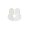 KikkaBoo Ergonomický vankúšik z pamäťovej peny Bunny Airknit White