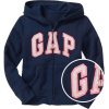 GAP LOGO FZ tmavo modrá,ružová Dievčenská mikina XL