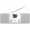 TechniSat DIGITRADIO 370 CD IR stolní rádio DAB plus , DAB, FM, internetové Wi-Fi, Bluetooth, CD, USB, internetové rádio vč. dálkového ovládání bílá