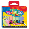 Colorino Kids farebná plastelína 6 farieb Glow
