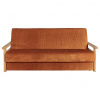 P & B ROZKLADACIA POHOVKA, textil, terakota - Sedačky - 002330001208