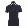 PAYPER MEMPHIS LADY 000080-0027 / Dámska polokošeľa s krátkym rukávom - navy blue/biela/červená XL