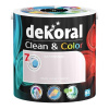Farba na - Dekoral CLEAN COLOR 2,5L himalájskeho cukru (Farba na - Dekoral CLEAN COLOR 2,5L himalájskeho cukru)