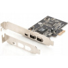 DIGITUS DS-30201-5 DIGITUS Firewire 400 PCI Express radič, 2x externý, 1x interný