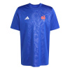 adidas France Rugby Supporter T-Shirt 2025 Adults Team Ryl blue L