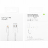 Kábel Interlook USB - Apple Lightning 2 m biely