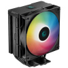 DEEPCOOL chladič AG400 Digital / 120mm fan ARGB / 4x heatpipes / PWM / pro Intel i AMD / černý R-AG400-BKADMN-G-1