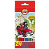 Koh-i-noor pastelky Krtko 24 ks dlhé