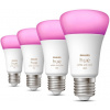 LED žiarovka Philips Hue White and Color Ambiance 6.5W 800 E27 4ks (929002489604)