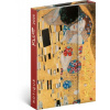 Týždenný magnetický diár Gustav Klimt 2025, 11 × 16 cm - NOTIQUE