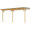 Weka Drevená záhradná pergola 672 (4,3 × 3,7 m)