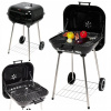Lund gril na drevené uhlie 40 x 45 cm (LUND ZÁHRADNÝ GRIL S KRYTOM A KOLEČKAMI BBQ 40X45CM 99904)