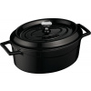 Lava metal Hrnec 4,8 l, litinový, černý LVOTC29K2B