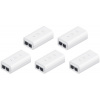 Ubiquiti POE-24-12W-G-WH, GB PoE Injektor, 24V/0,5A (12W), 5ti pack POE-24-12W-5P