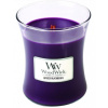 WoodWick Spiced Blackberry vonná sviečka s dreveným knôtom 275 g