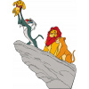 CUKROVÁ TLAČ jedlý obrázok na tortu Cukrová hmota Leví kráľ Simba Rafiki + MENO