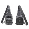 WARAGOD Soldat assault S crossbody taška, snake grey black